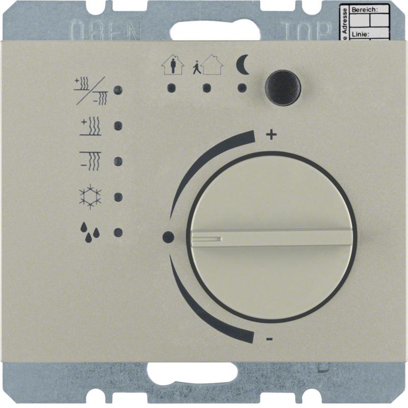 Berker 75441173 Raumtemperaturregler m Ta-Sst IB K5 Es