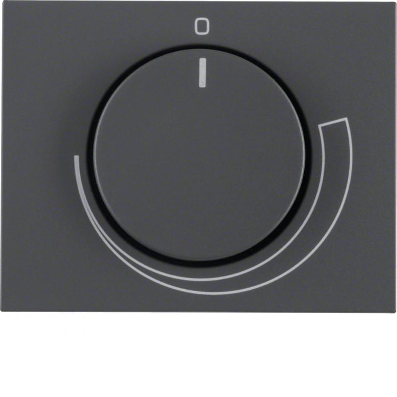 Berker 11357206 Zentralstück m Knopf f DzStell K.1 anthr