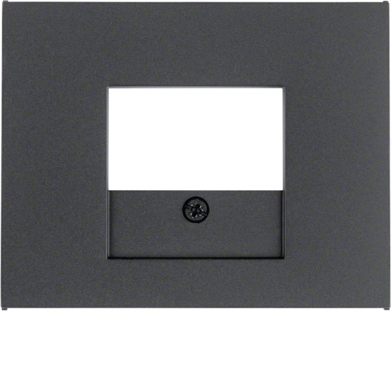 Berker 10357006 Zentralstück mit TAE K.1 anthrazit matt