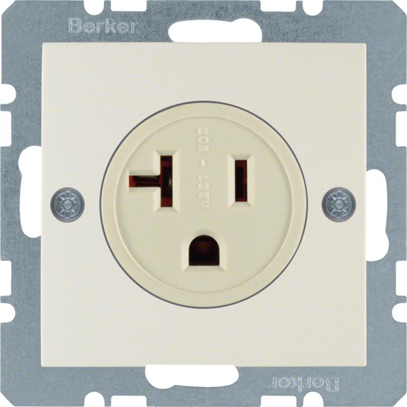 Berker 41688982 Steckdose SK NEMA 5-20 R S.1/B.x weiß