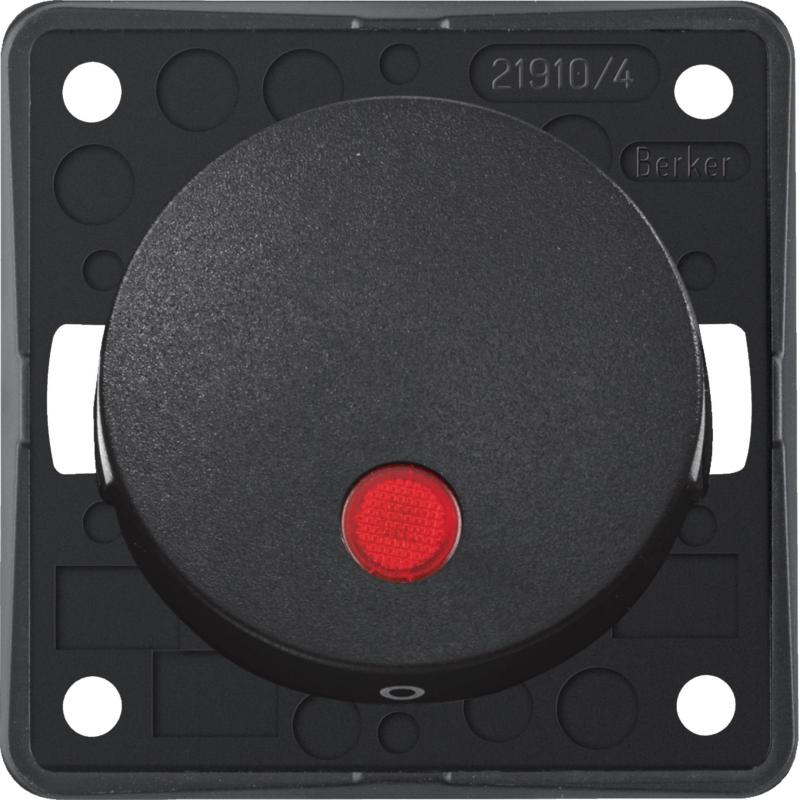 Berker 937622535 Kontr.-Aus. 2p, 12V, LED, Flow/Pure, ant