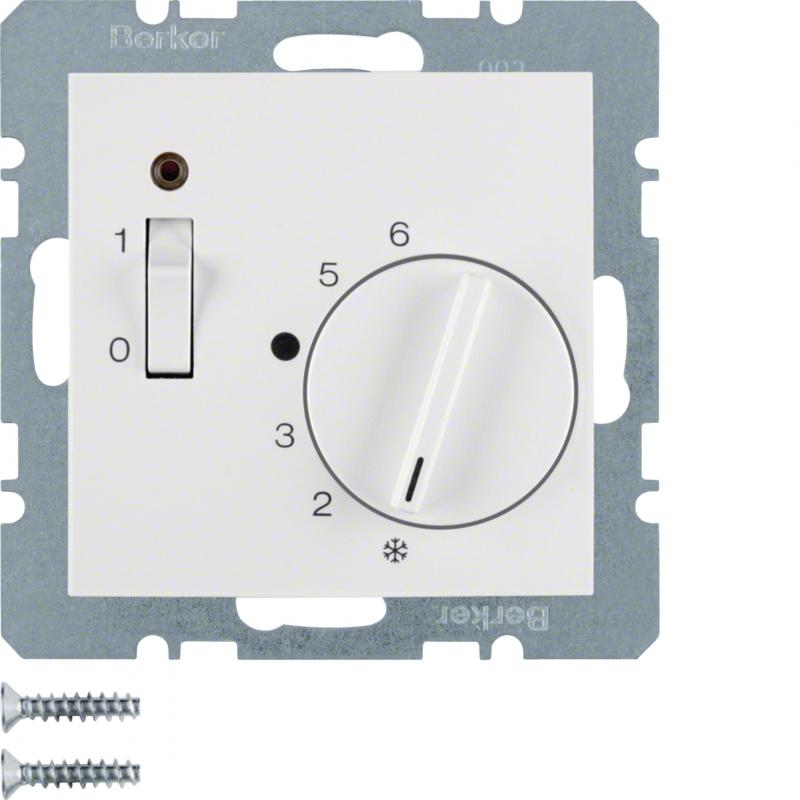 Berker 20311909 RTR 24V Ö m Z-St Wip-Sch u LED B.1 pw