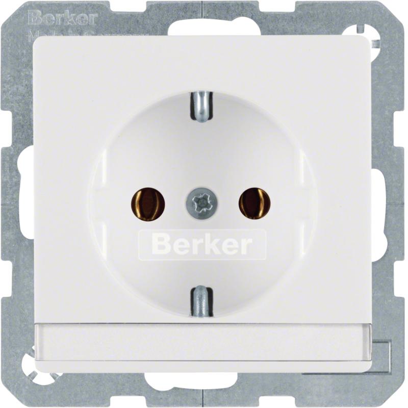 Berker 47506089 Steckdose SCHUKO m BF Q.x pw samt