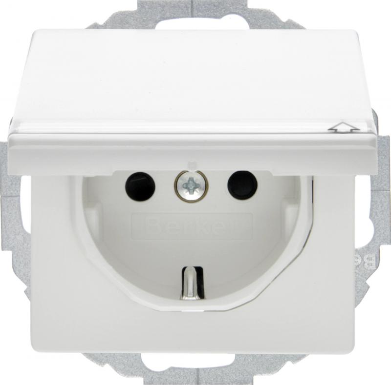 Berker 47466089 Steckdose SCHUKO m KD u BF Q.x pw s