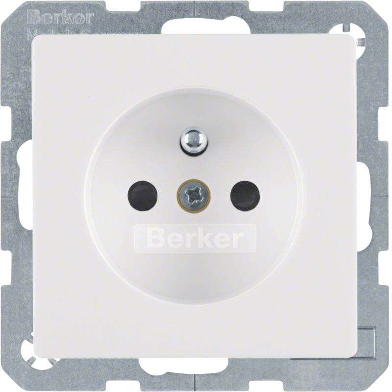 Berker 6765766089 Steckdose m SK-Stift erh. BS Q.x pw