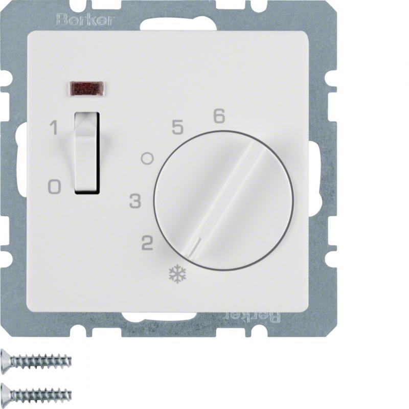 Berker 20316089 RTR 24V Ö m Z-St Wip-Sch u LED Q1 pw
