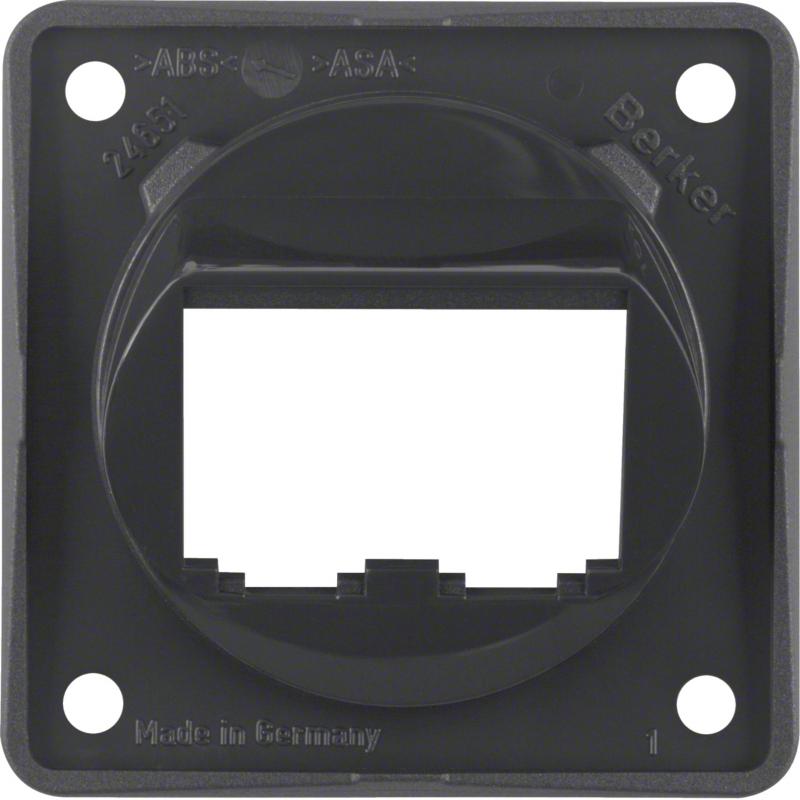 Berker 845582505 Tragplatte f 2 BTR-/E-DAT-Module ITG ant