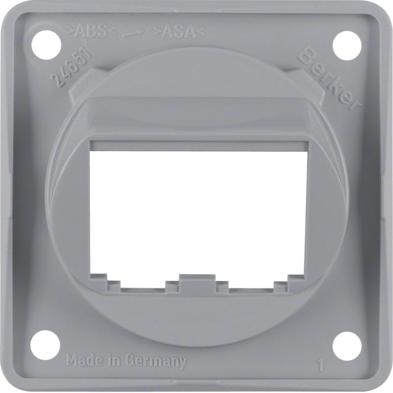 Berker 845582507 Tragplatte f 2 BTR-/E-DAT-Module ITG gr