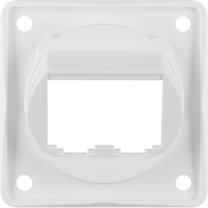 Berker 845582509 Tragplatte f 2 BTR-/E-DAT-Module ITG pw