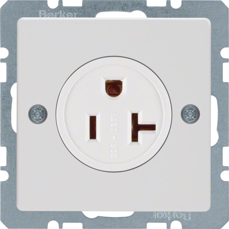 Berker 41686089 Steckdose SK NEMA 5-20 R Q.x pw