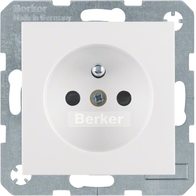 Berker 6768768989 Steckdose m SK-Stift S.1/B.3/B.7 pw