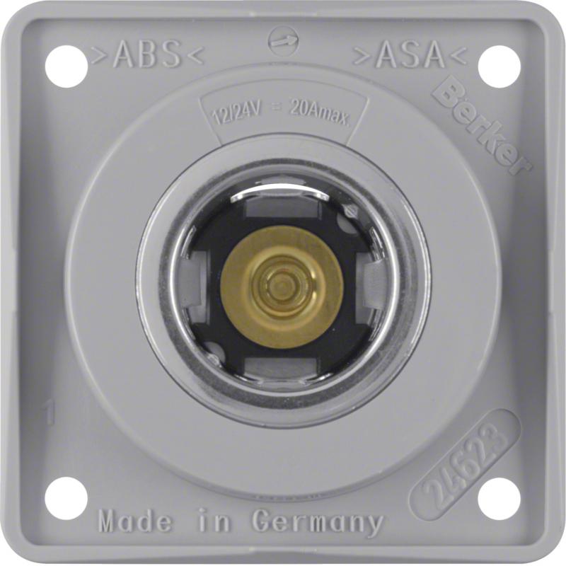 Berker 845712507 Power-Steckdose 12V Integro Einsätze gr