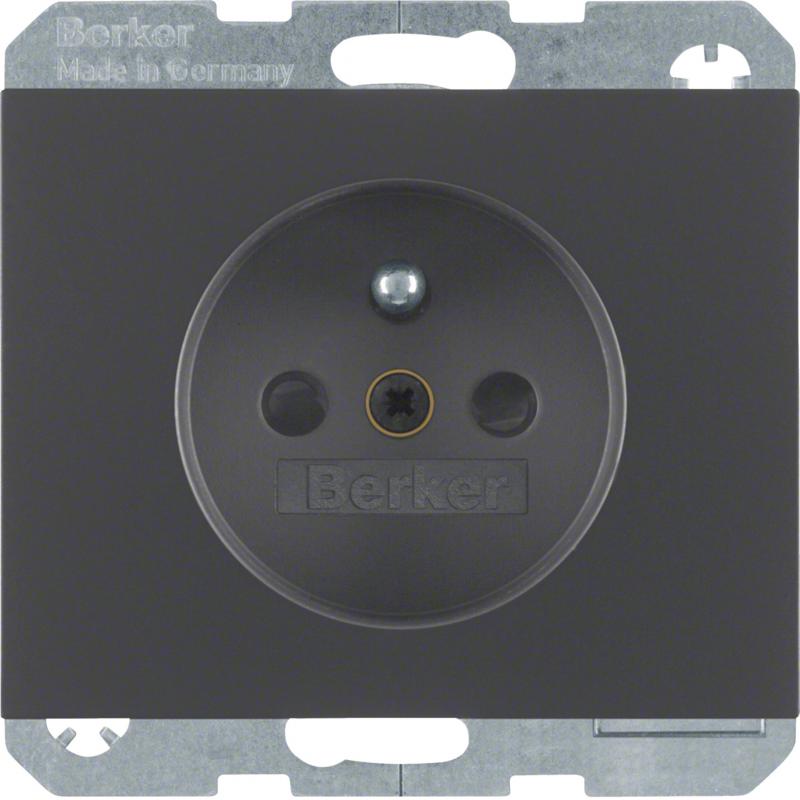 Berker 6768757006 Steckdose m SK-Stift erh BS K.1 anth