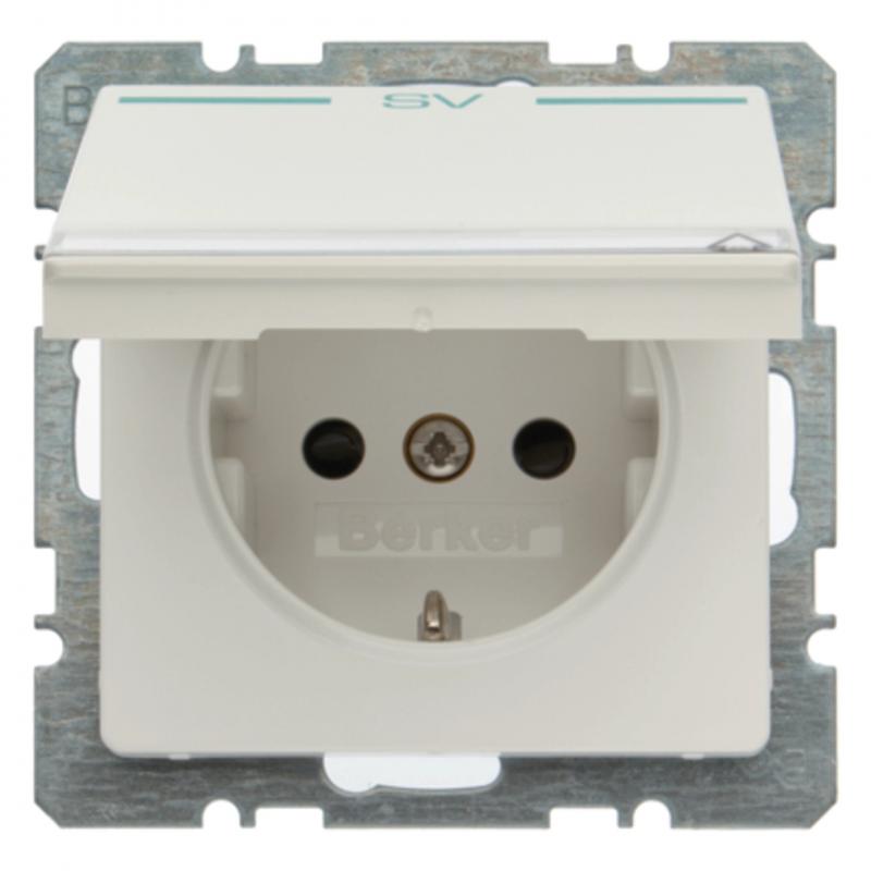 Berker 47526039 Steckdose SCHUKO m KD BF erh BS Q.x pw