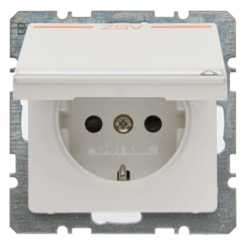 Berker 47526049 Steckdose SCHUKO m KD BF BS Q.x pw