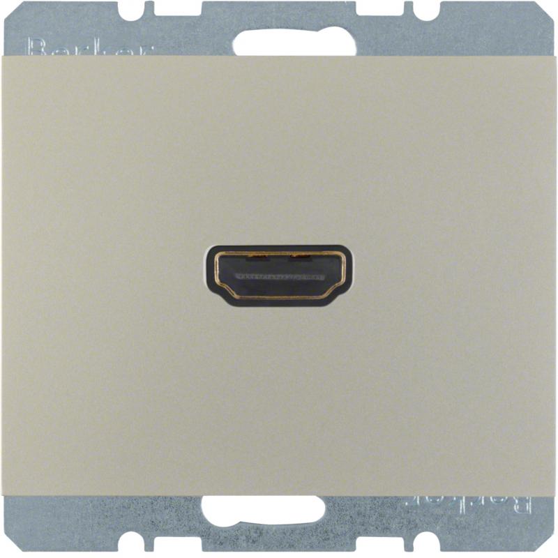 Berker 3315437004 HDMI Steckdose m 90° Stcka. K.5 Es