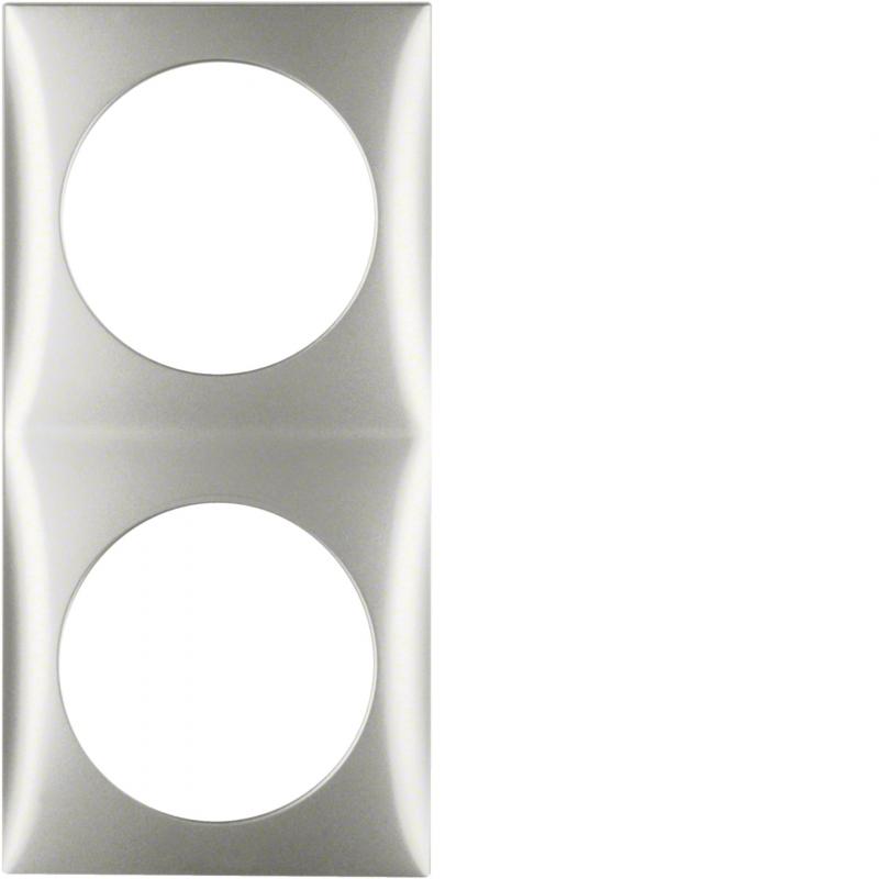Berker 918262558 Rahmen 2fach Integro Flow chrom matt la