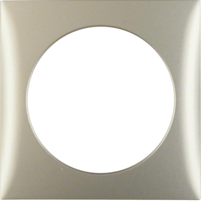 Berker 918272524 Rahmen 1fach Integro Flow edelstahl lack