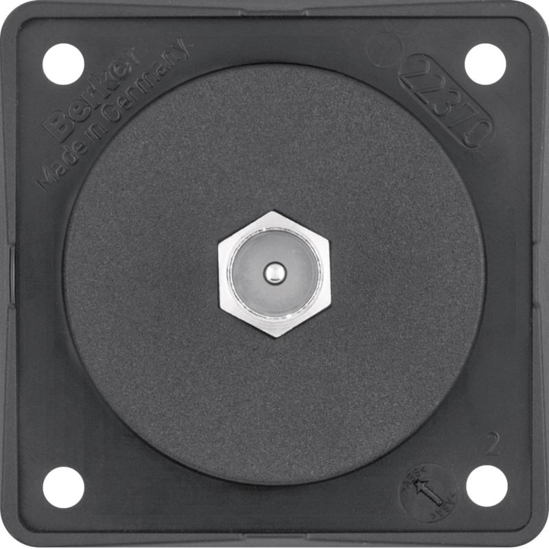 Berker 945812503 Antennen Verbinderdose TV ITG schwarz