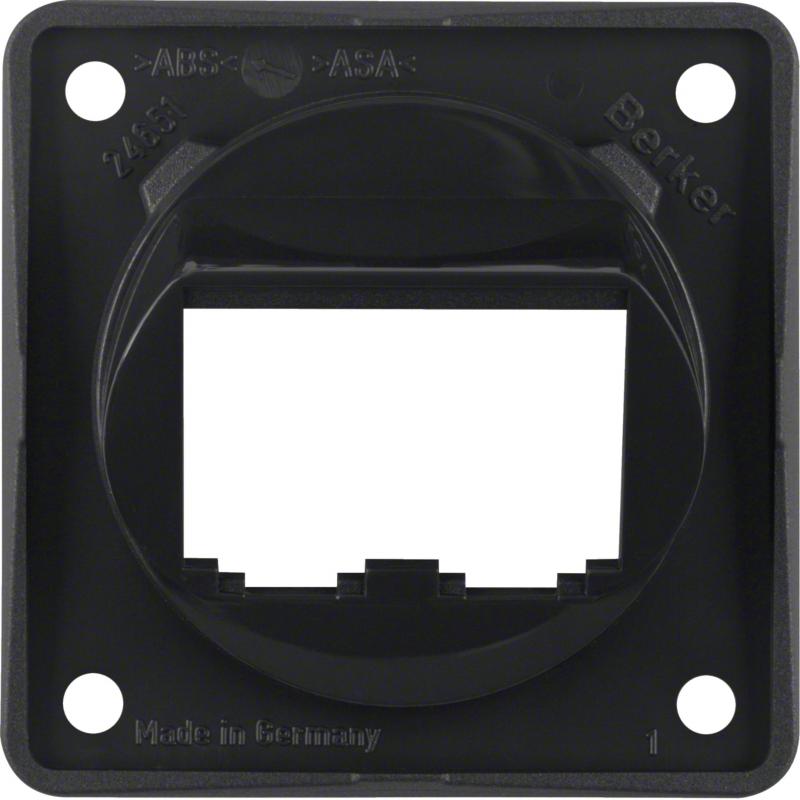 Berker 845582510 Tragplatte f 2 BTR-/E-DAT-Module ITG sw