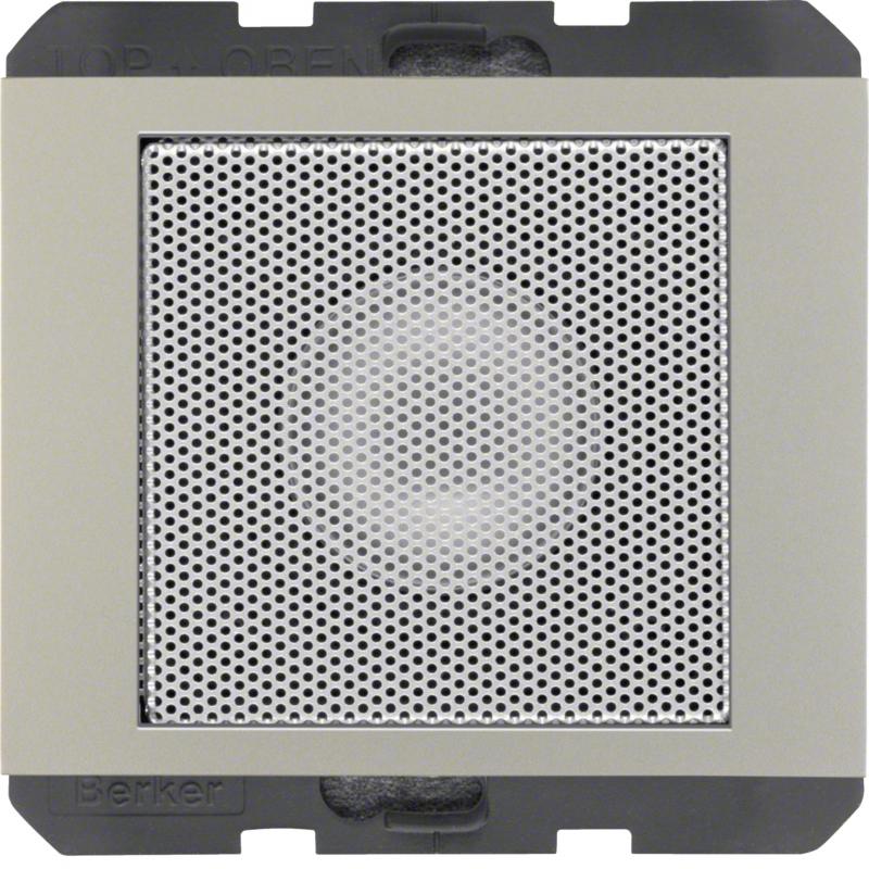 Berker 28827004 Lautsprecher K.5 edelstahl lackiert