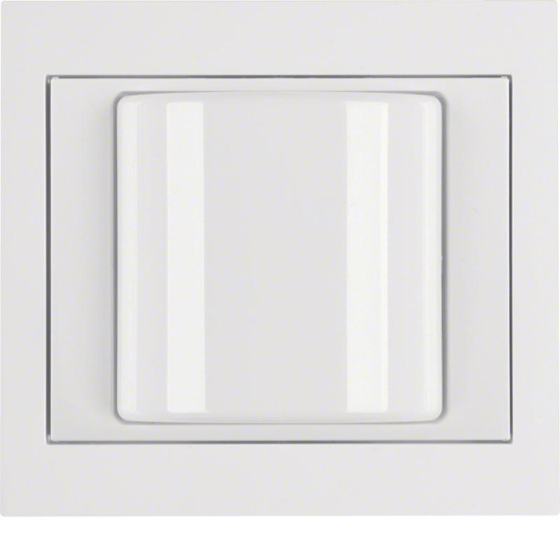 Berker 52037009 Lichtsignal mit Rahmen K.1 polarweiß glä