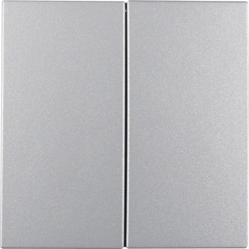 Berker 85142183 Taste 2fach S.1/B.3/B.7 alu matt