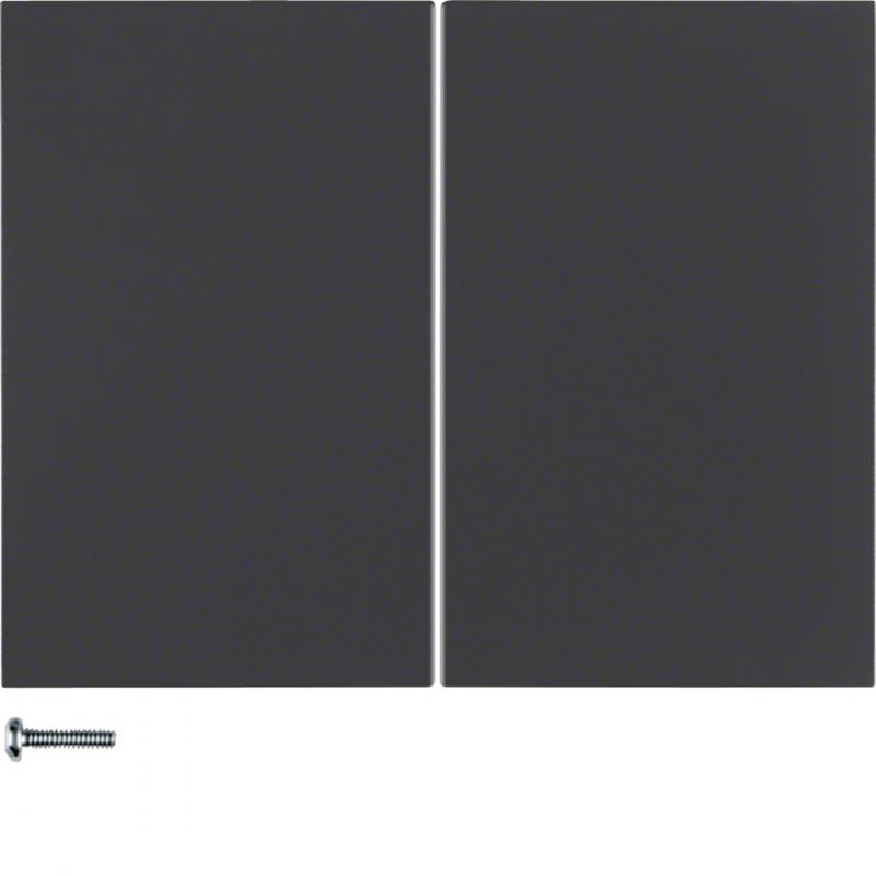 Berker 85142175 Taste 2fach K.1 anthrazit matt