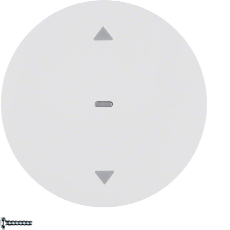 Berker 85241139 Jalousie-Taste R.1/R.3 polarweiß glänz