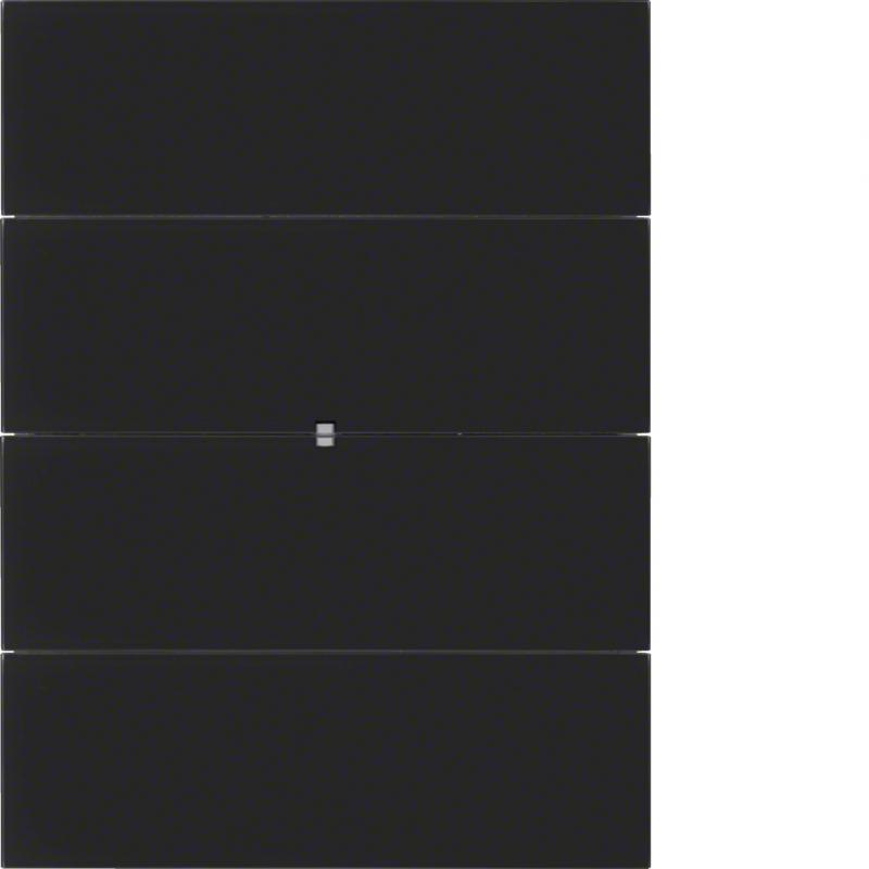 Berker 75164592 Tastsensor 4f Komf B.IQ Glas sw
