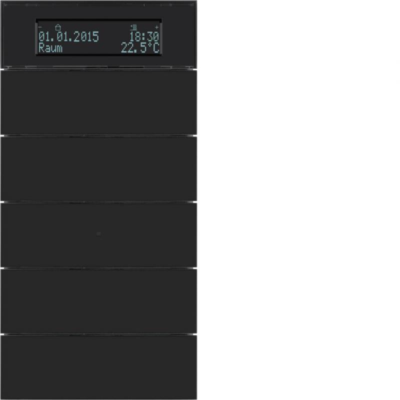 Berker 75665592 Tastsensor 5f m Te.reg Disp B.IQ Glas sw