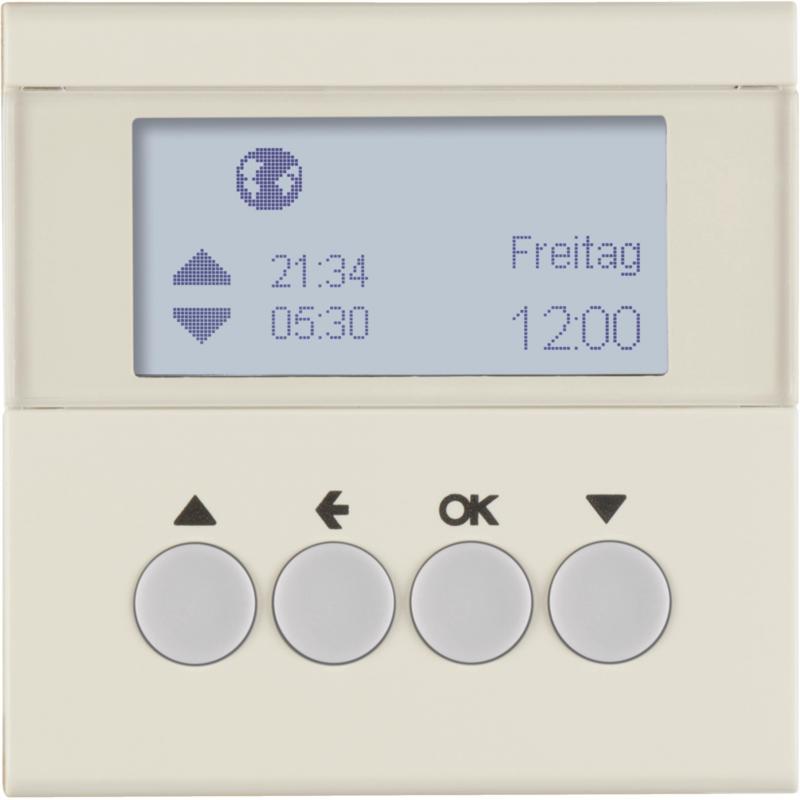 Berker 85741182 Jalousie-Schaltuhr S.1/B.x weiß glänzend