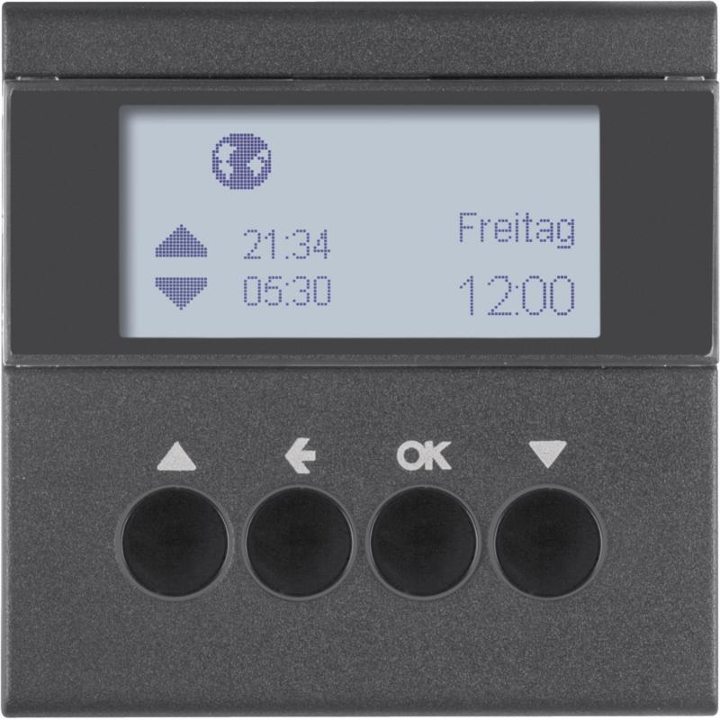 Berker 85741185 Jalousie-Schaltuhr S.1/B.3/B.7 anth