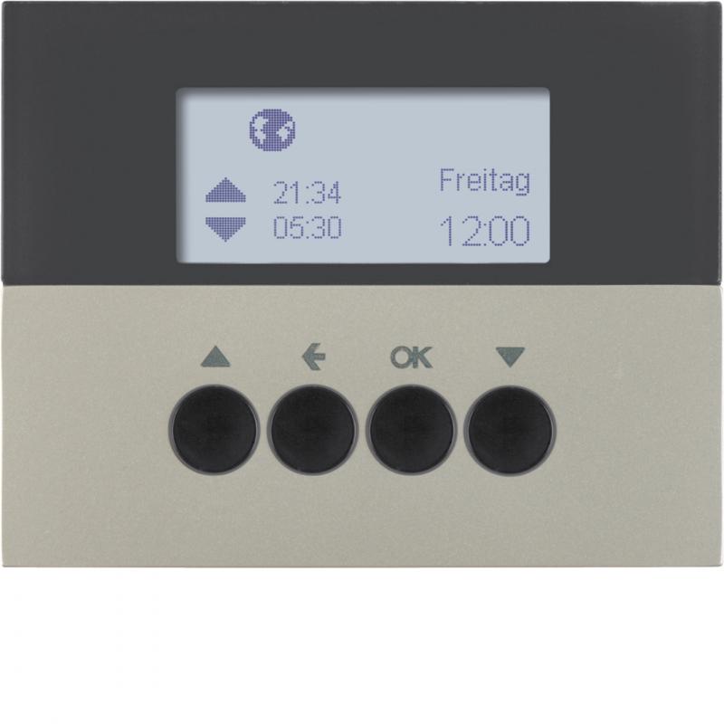 Berker 85741173 Jalousie-Schaltuhr K.5 edelstahl lack