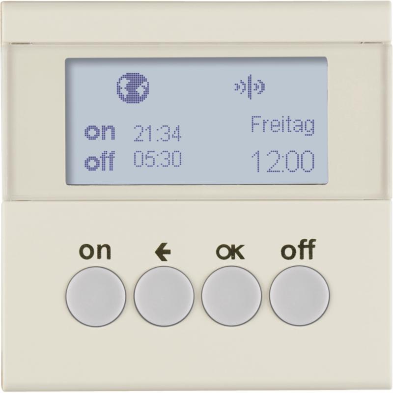 Berker 85745282 KNX-Funk Zeitsch.uhr quickl S.1 weiß