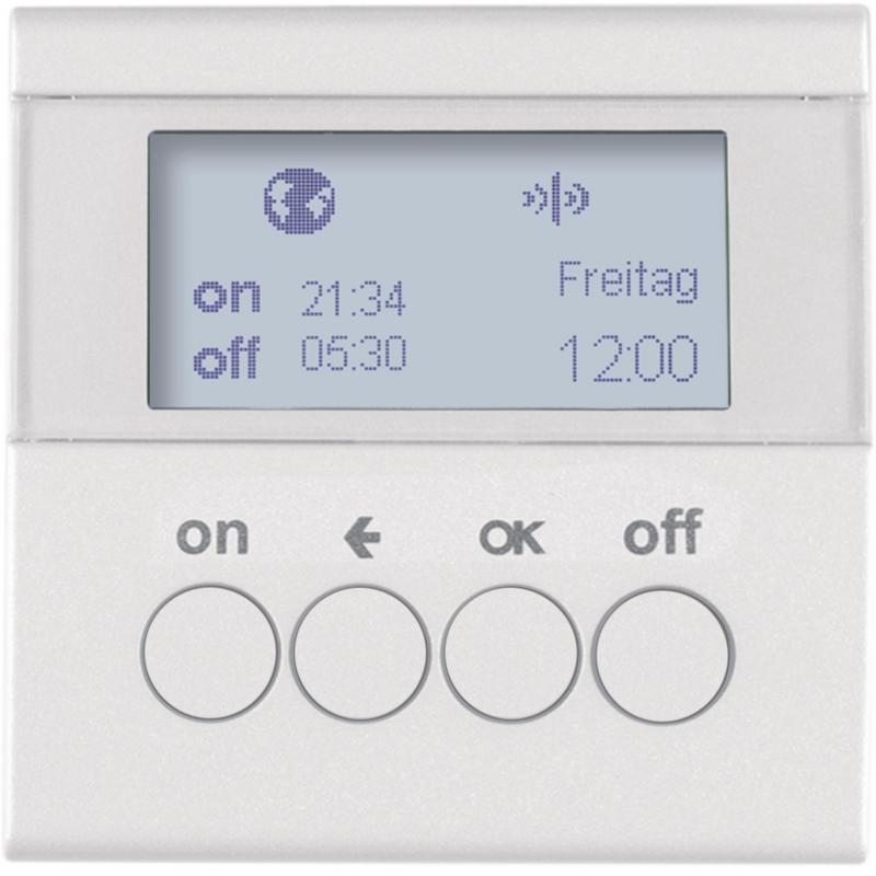Berker 85745289 KNX-Funk Zeitsch.uhr quickl S1/B3/7 pw