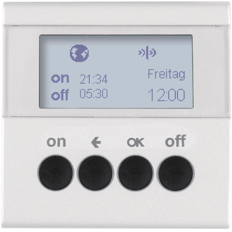Berker 85745288 KNX-Funk Zeitsch.uhr quickl S1/B3/7 pw