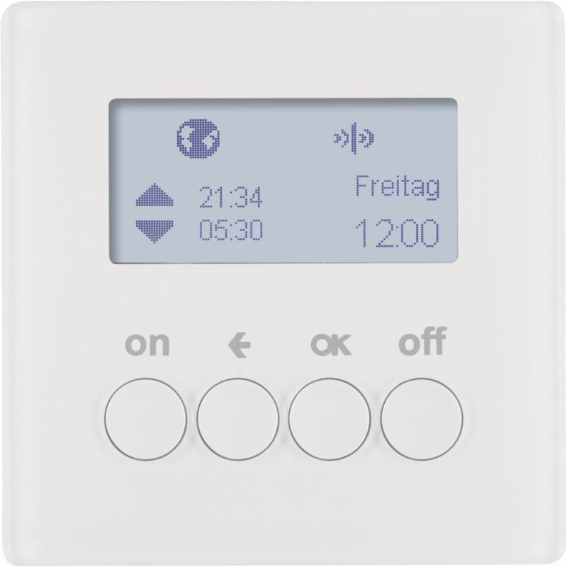 Berker 85745229 KNX-Funk Zeitsch.uhr quickl Q.x pw