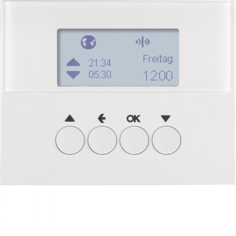 Berker 85745179 KNX-Funk Jalou-Uhr quickl K.1 pw