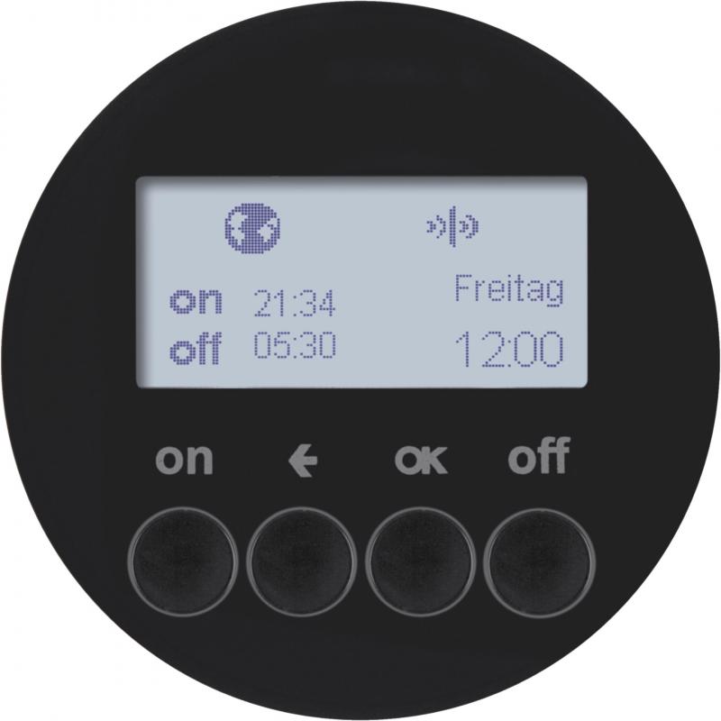 Berker 85745231 KNX-Funk Zeitsch.uhr quickl R.1/R.3 sw