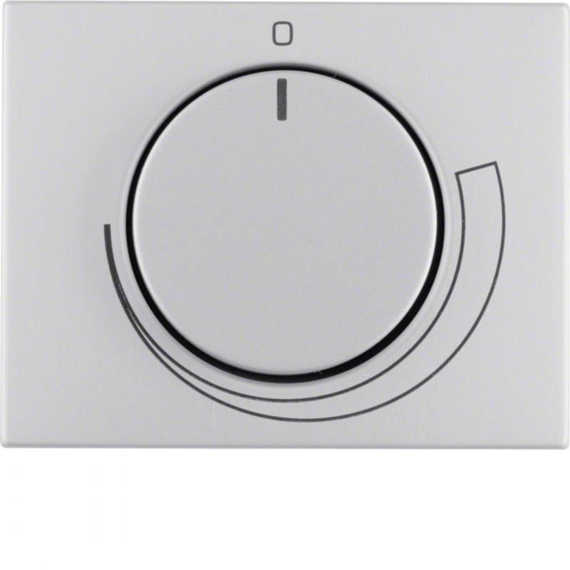Berker 11357203 Zentralstück m Knopf f DzStell K.5 Alu