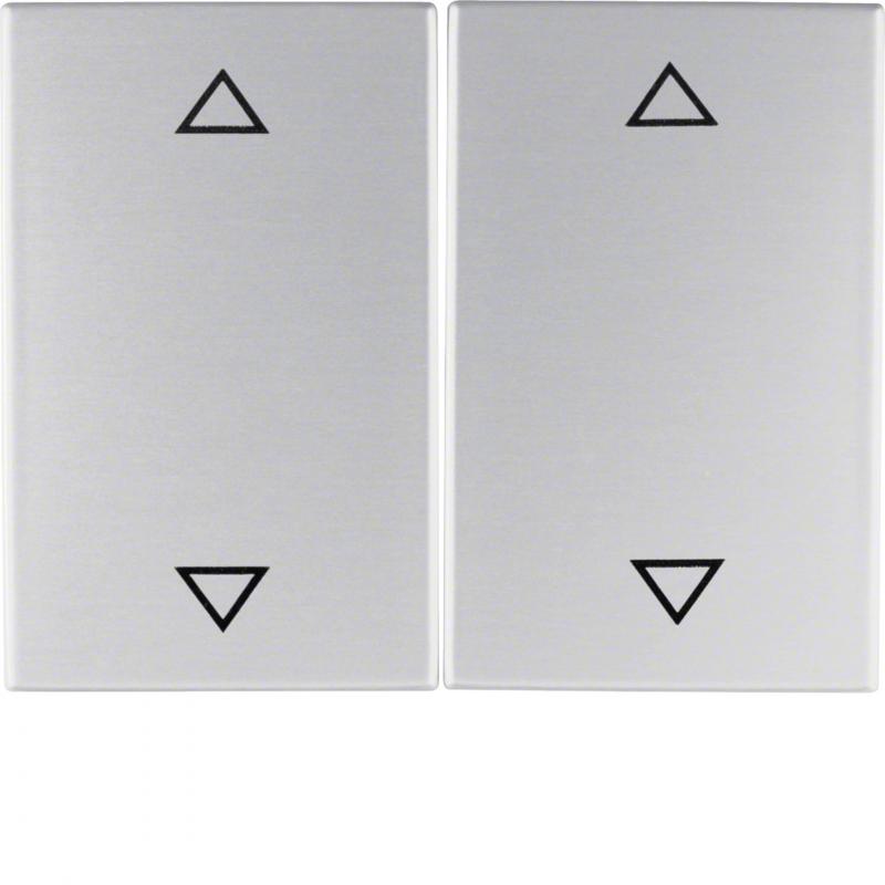 Berker 14357203 Wippen m Aufdruck Pfeile K.5 Alu