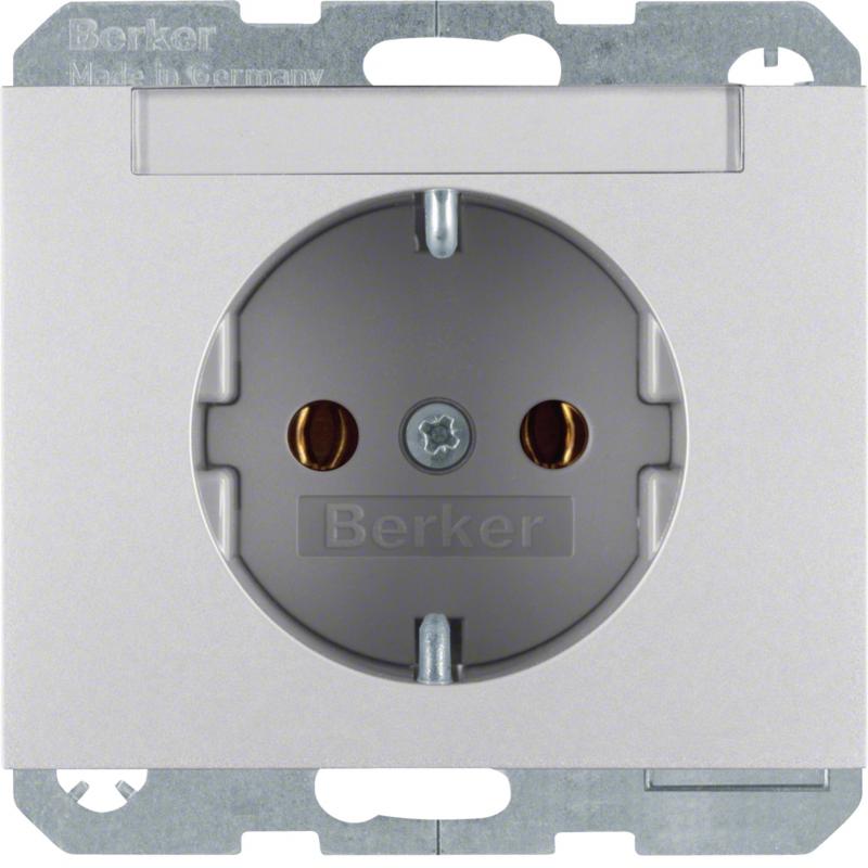 Berker 47397003 Steckdose SCHUKO m BF K.5 Alu