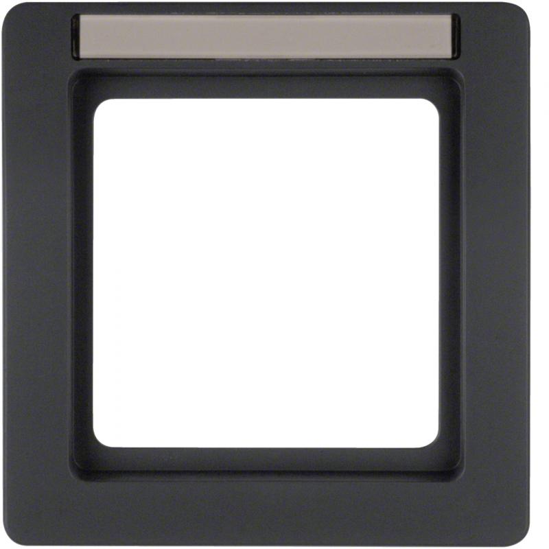 Berker 10116016 Rahmen 1fach mit Beschriftungsfeld Q1 an