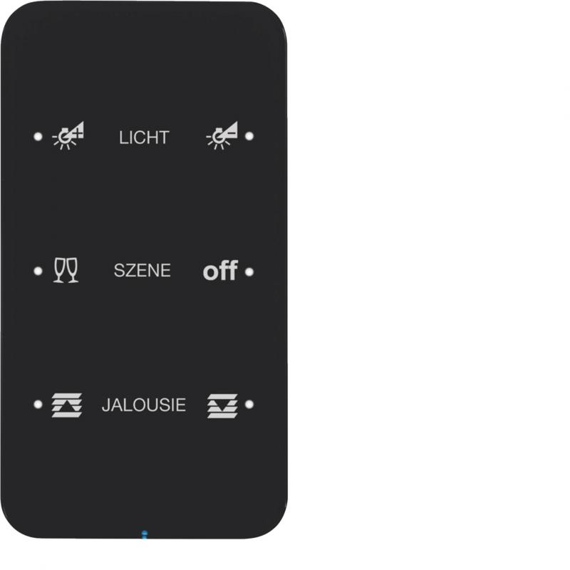 Berker 75143165 Touch-Sensor 3f Komf R.1 Glas konfig. sw