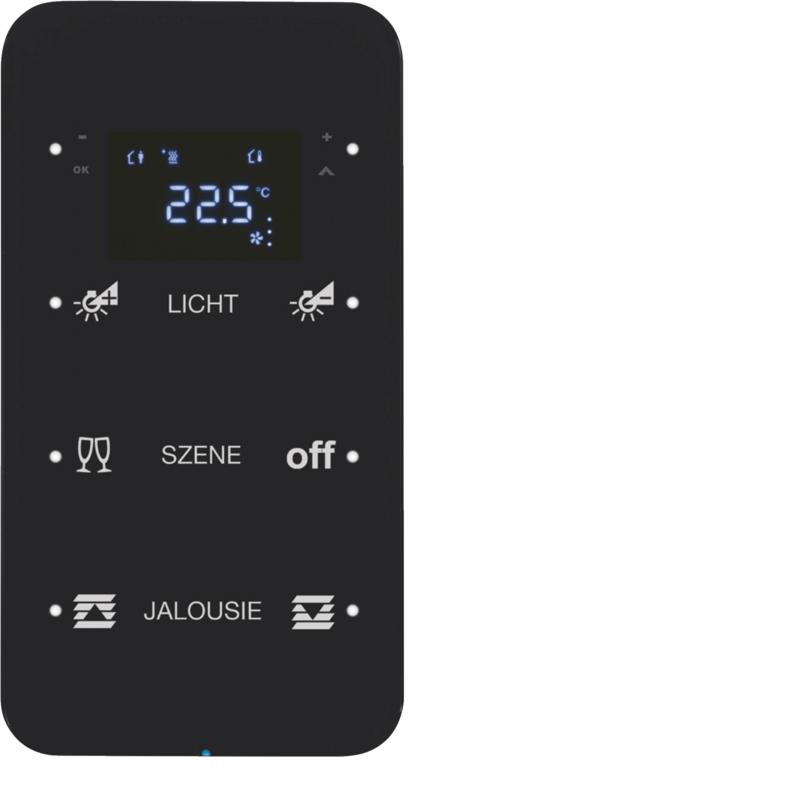 Berker 75643165 Touchsensor 3f m Te.reg R.1 Glas konf sw