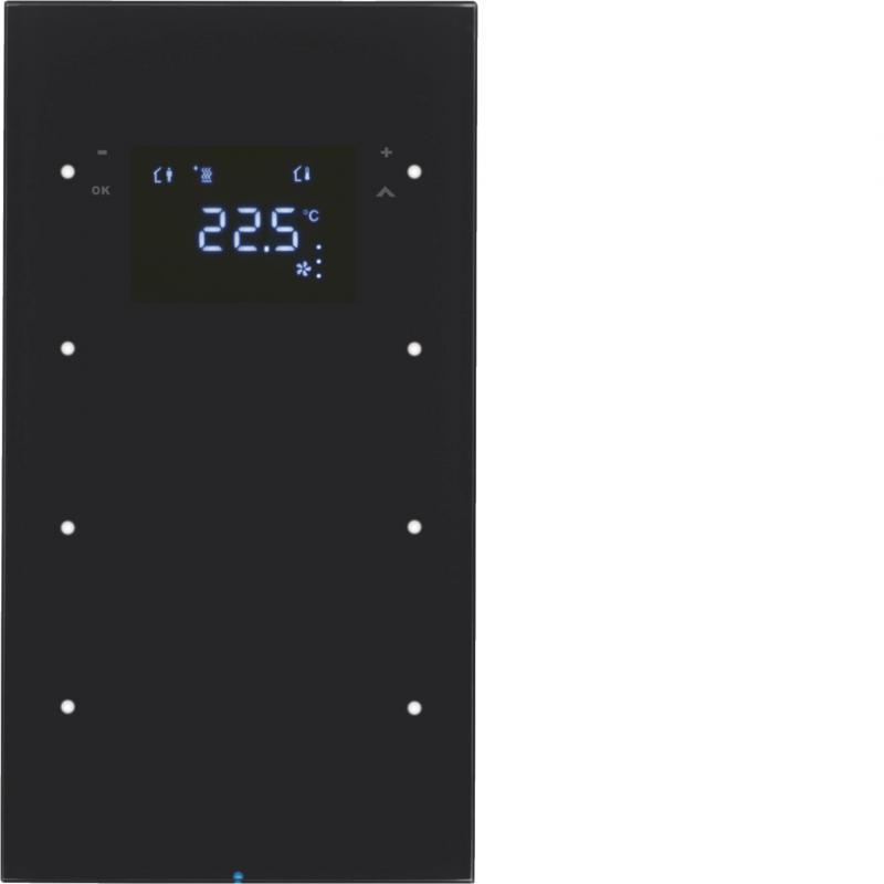 Berker 75643055 Touchsensor 3f m Te.reg R.3 Glas sw