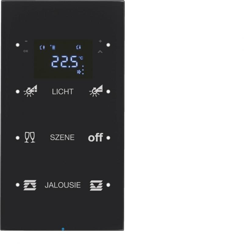 Berker 75643155 Touchsensor 3f m Te.reg R.3 Glas konf sw