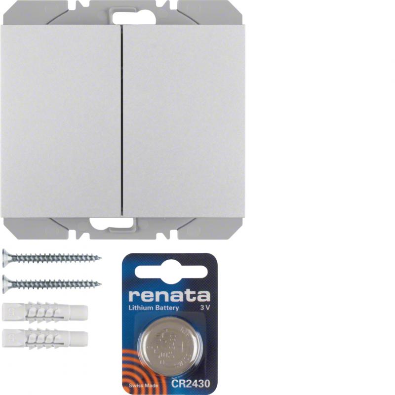 Berker 85656277 KNX-Funk Wa.se 2f fl ql K.5 alu,lack