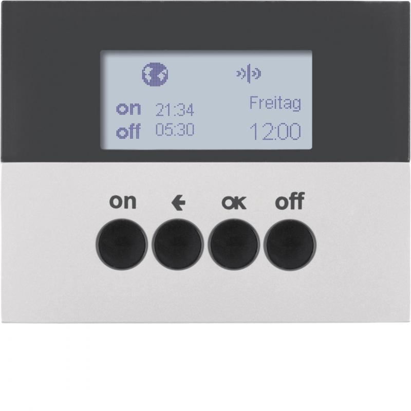Berker 85745277 KNX-Funk Zeitsch.uhr quickl K.5 alu